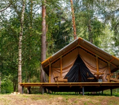 Палатки повышенного комфорта "Лесной домик" в Белка