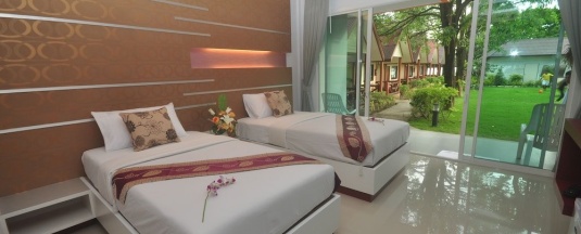 Двухместный номер Deluxe 2 отдельные кровати в Phi Phi Rimlay Cottage