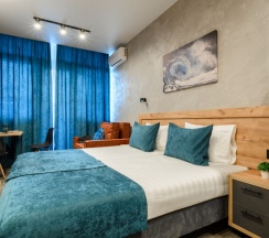 Апартаменты Prestige с 1 двуспальной или 2 односпальными кроватями в Hiloft Hotel