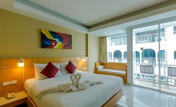Двухместный номер Superior двуспальная кровать в Aspery Hotel