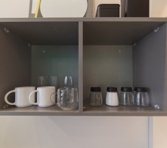 студия стандарт с видом на город  и ванной для 1-2 гостей (центр, ул. Сакко, 24, "Vivaldi"), 914 в Viva aparts