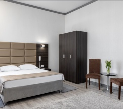 Улучшенный номер с кроватью «Queen-size» в Parallel Congress by Stellar Hotels Krasnodar