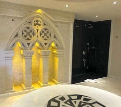 Двухместный люкс двуспальная кровать в Abu Hayat Cave Suites