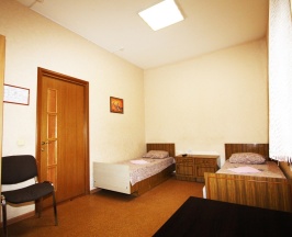 Двухместный номер с двумя кроватями в Med