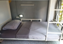 Кровать в общем номере в i-smile MeU2 Hostel