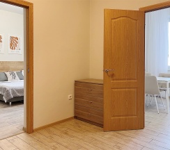 "Platinum" Однокомнатная квартира на набережной Невы (Метро Площадь Ленина/Новочеркасская, 5 минут на транспорте) в Rauktis apartments