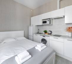 Компактная студия для 1-2 гостей в Pulkovo Apart