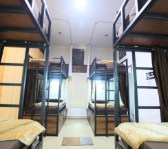 Кровать в общем номере в Ode Hostel