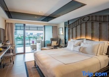 Двухместный номер Deluxe с красивым видом из окна 2 отдельные кровати в Riva Surya Bangkok