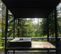 Super Лодж с 2 спальнями, баней и купелью, с видом на озеро в Пасторское озеро