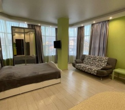 Студия с балконом и с красивым видом из окна в Sertidi