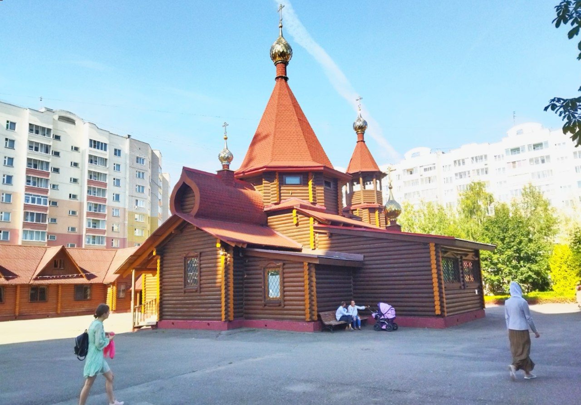 Храм преподобного Серафима Саровского, Московский, Московский микрорайон,  1а к3, Иваново — 2ГИС