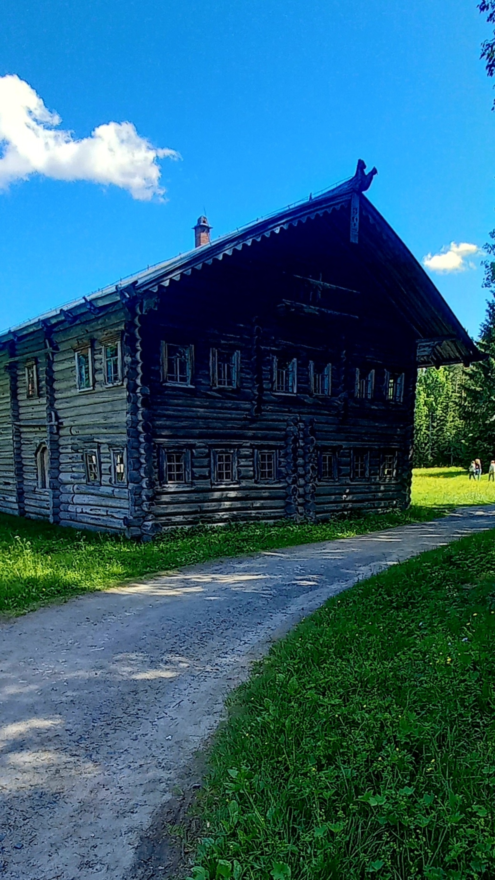 Малые Корелы, музей-заповедник деревянного зодчества и народного искусства,  музей Малые Корелы, центральный вход, Приморский район — 2ГИС