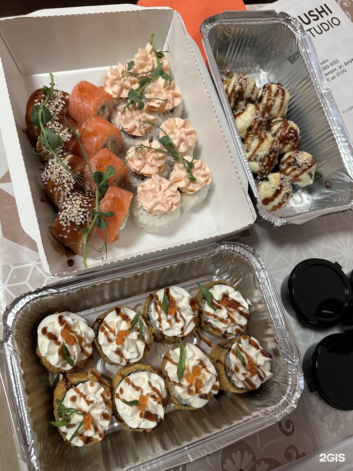 Sushi Studio, служба доставки, улица Дружбы, 2г, с. Манжерок — 2ГИС