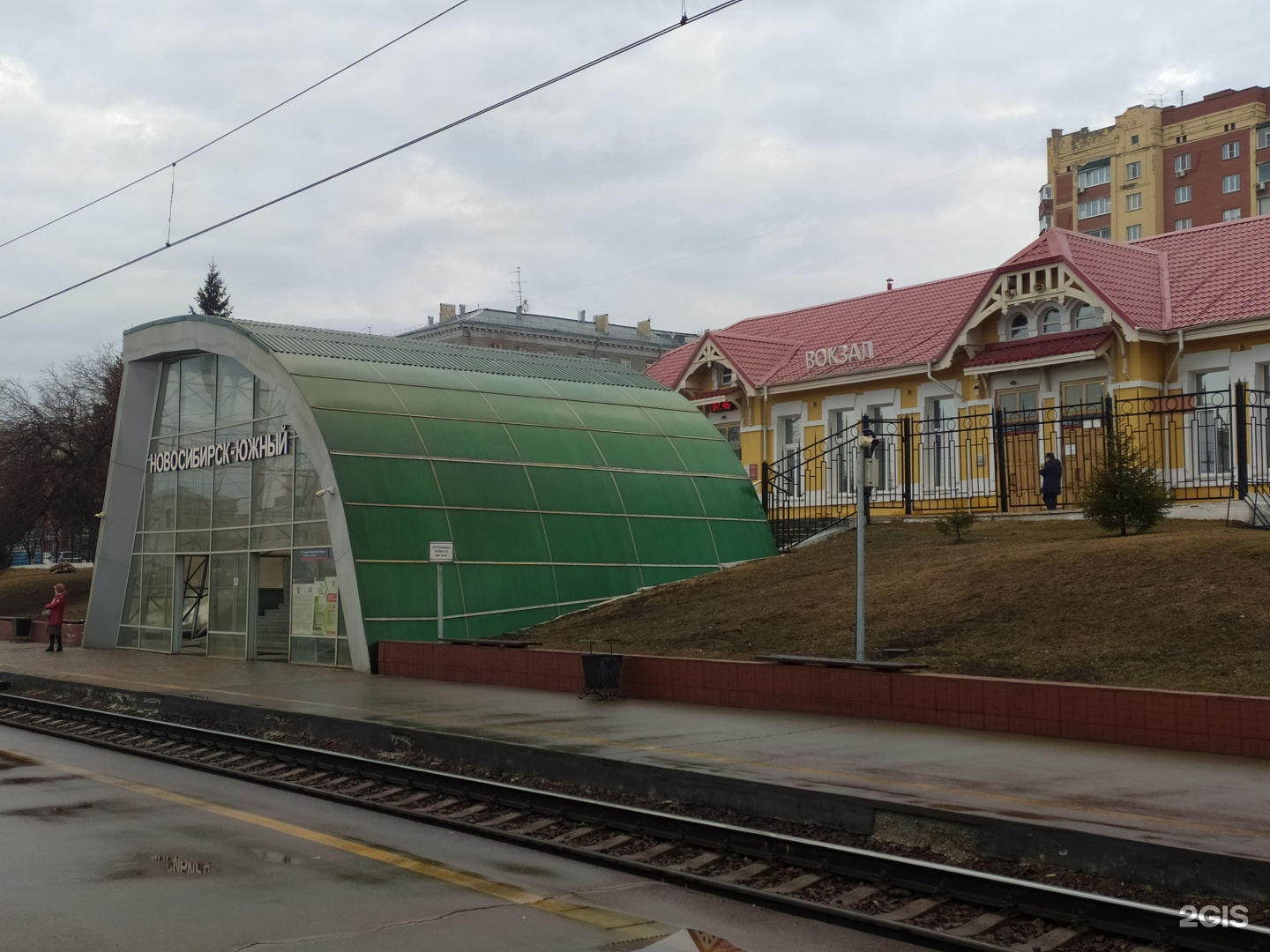 Новосибирск-Южный, железнодорожный вокзал, улица Зыряновская, 133/1,  Новосибирск — 2ГИС