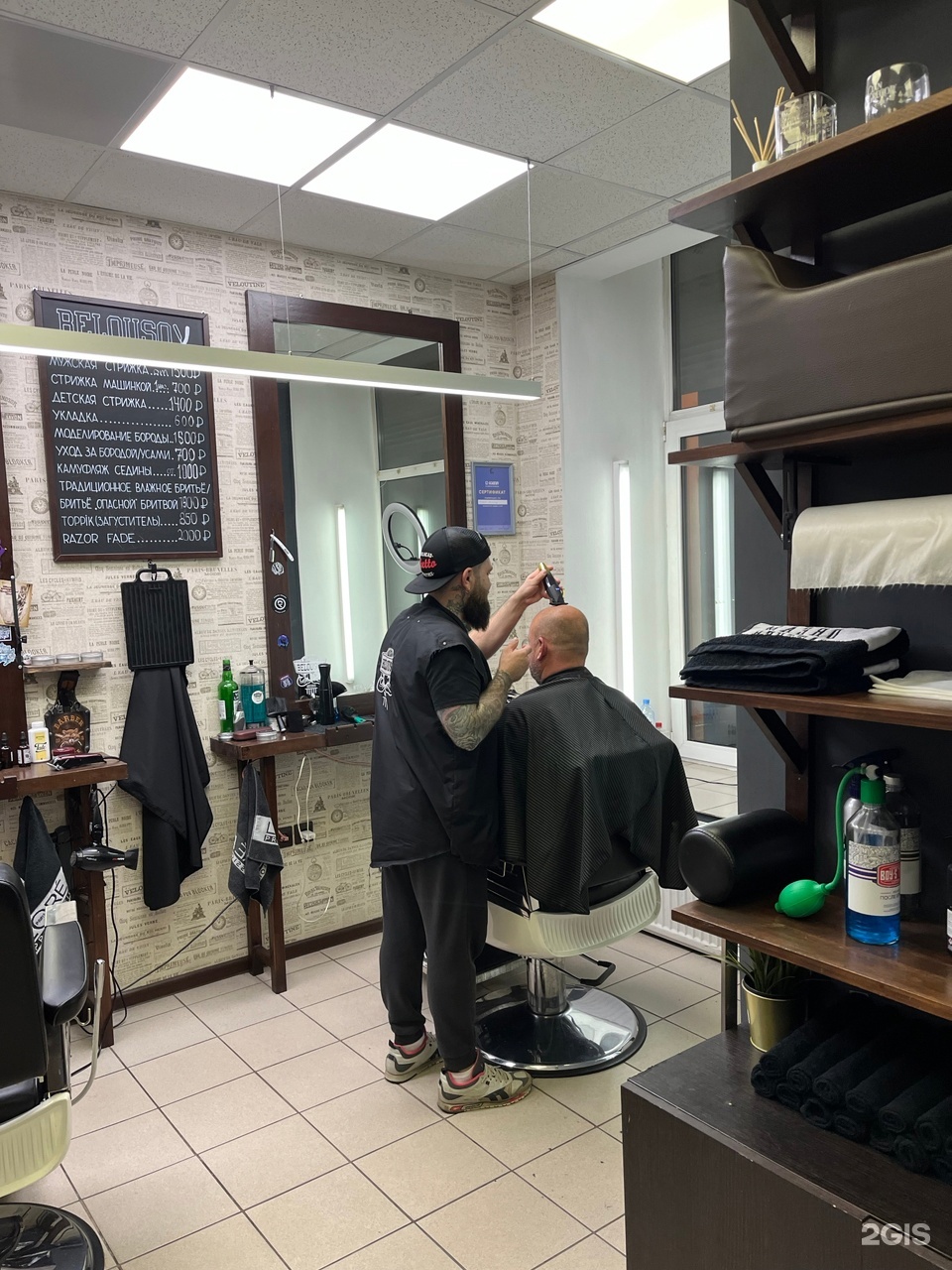 Belousov Barbershop, мужская парикмахерская, Бухарестская улица, 114 к1,  Санкт-Петербург — 2ГИС