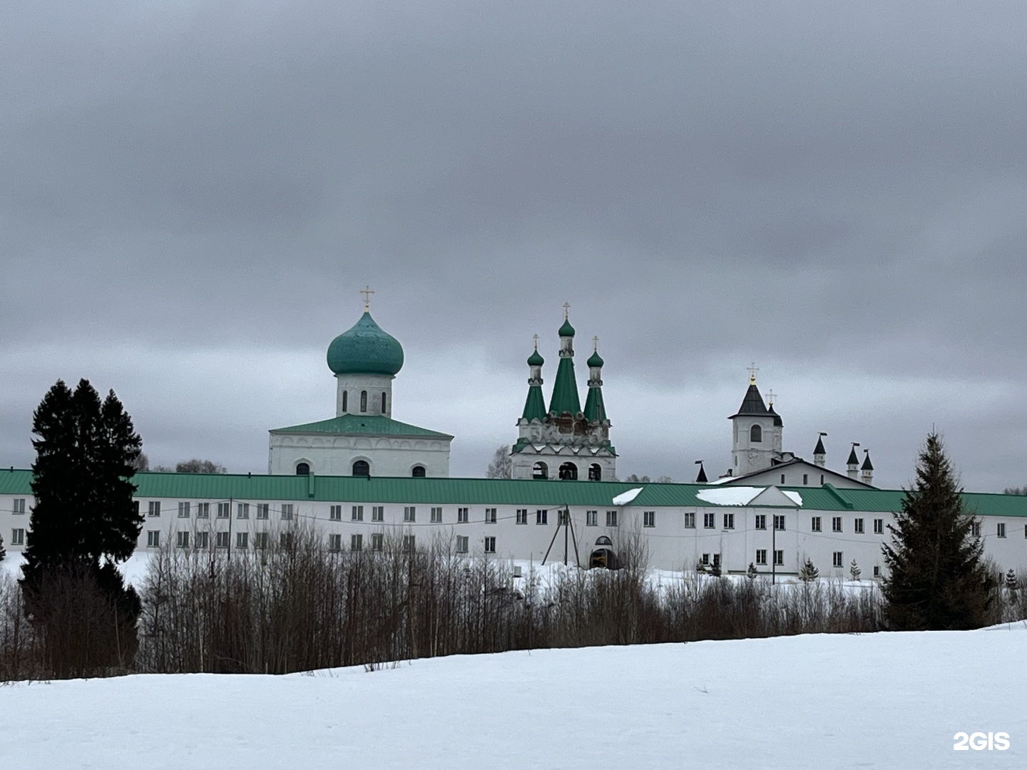 Свято-Троицкий Александра Свирского монастырь, деревня Старая Слобода, 1,  д. Старая Слобода — 2ГИС