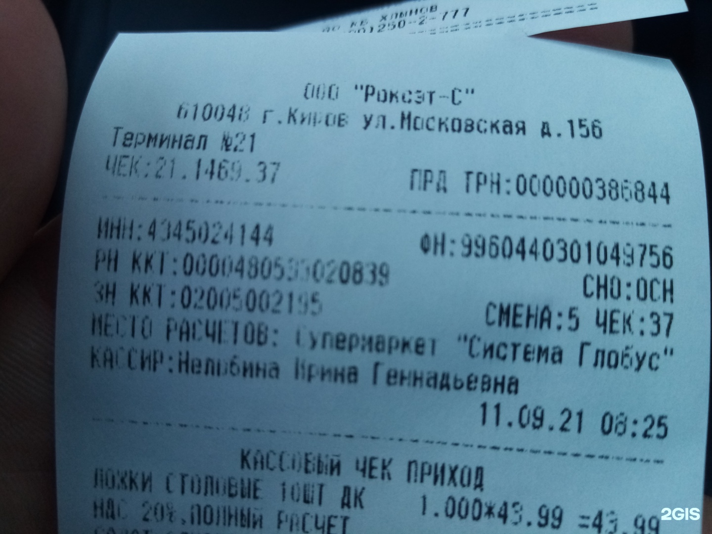 Глобус киров расписание