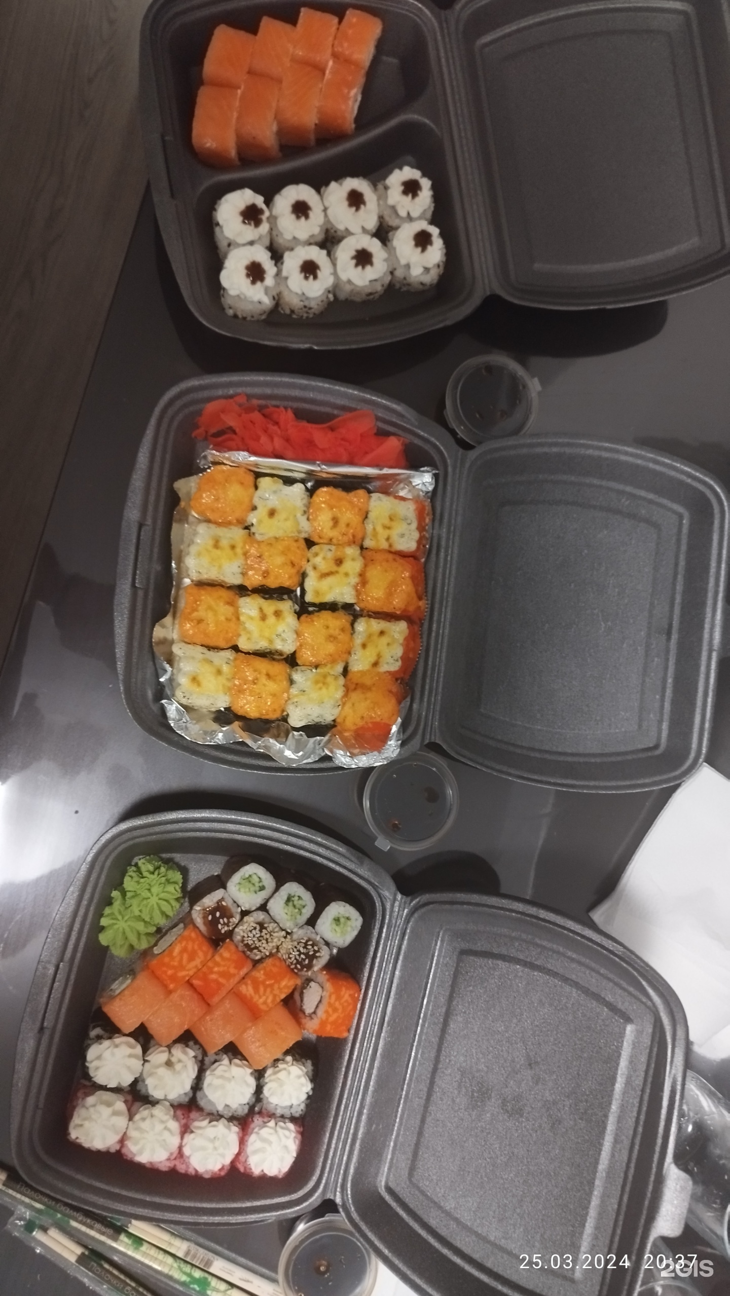 Отзывы о Shalom sushi, улица им. Комарова В.М., 21Б, пос. Российский - 2ГИС