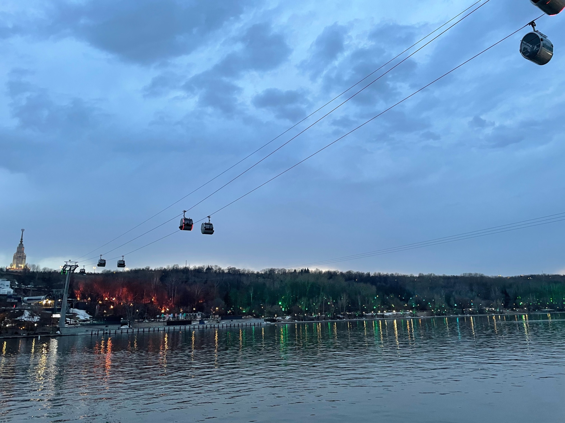 Московская канатная дорога, СК Лужники, улица Лужники, 24 ст59, Москва —  2ГИС